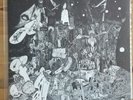 Rudimentary Peni Death Church 1987 Repress Vinyl LP with Insert Corpus Christi