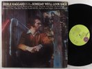 MERLE HAGGARD & THE STRANGERS Someday We'll Look Back CAPITOL LP VG+