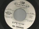 ROCKABILLY SURF INSTRO - CHEROKEES - UPRISIN'  -HEAR -1962 PROMO CHALLENGE