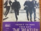 THE BEATLES 1965 BRAZIL TICKET TO RIDE/ THIS BOY 7