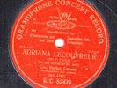 61g5.  Enrico Caruso - Adriana Lecouvreur - No piu noble - G&T GC.52419