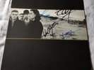 U2 The Joshua Tree Original UK LP *HAND SIGNED 4 Members* + Lyric Poster 1987