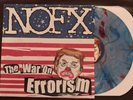 NOFX- The War On Errorism Clear Blue/Red Marble Color Vinyl Fat Wreck Lagwagon