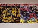Two IRON MAIDEN LPs Piece of Mind, and The Number of the Beast
