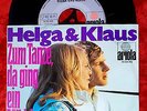 Single Helga & Klaus: Zum Tanze, da ging ein Mädchen (Ariola 14 331 AU) D