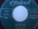 ORIGINAL FEDERAL R&B 45/ LULU REED & FREDDY KING 