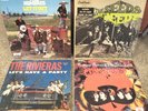 4 Garage Psychedelic Surf Record Albums LP The Seeds Hombres Rivieras