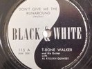 HEAR blues 78 BLACK & WHITE 115 T-Bone Walker guitar record