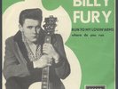 BILLY FURY RARE BELGIAN PS 45 - RUN TO MY LOVIN' ARMS -DECCA  EARLY 1960S - NM