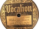 78 Jazz JOSEPH ROBECHAUX & his New Orleans Rhythm Boys Shake It Break It Vo 2592