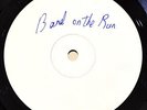 PAUL MCCARTNEY, Band on the run - UK WHITE LABEL TEST PRESS Record Only