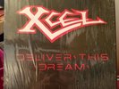 XCEL - DELIVER THIS DREAM  rare private press Texas hard rocker VINYL LP