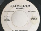Northern Soul PROMO 45 Laura Lee To Win Your Heart on Ric-Tic HEAR