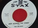 THE DEL RIOS THERE'S A LOVE/JUST ACROSS THE STREET PROMO 45 STAX S-125 EX VINYL