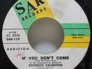 Patience Valentine Northern Soul 45 If You Don't Come I Miss You So SAR 119 mp3