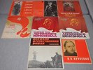 Set of 10 Vinyls Records Lenin Soviet Communist Party USSR Melodiya Rare LP