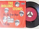 7` The Rolling Stones-- It`s all Over Now--Tell Me --Decca DL 25144- 5 Heads Cov