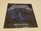 METALLICA Ride The Lightning LP Original 1st Press Megaforce Nice MRI 769