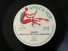 Drums and Balafon Haute-Volta Gouin Africa Vox 78RPM EX+