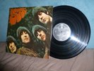 BEATLES rubber soul LP PARLOPHONE UK BLACK AND SILVER 70s STEREO NM VINYL