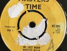 RADCLIFFE BUTLER MCCOOK My Last Word MELODIANS Lets Join Hands MASTERS TIME 004