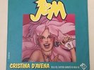 45 GIRI SIGLA CARTONE ANIMATO JEM DI CRISTINA D'AVENA, FIVE FM 13178, DEL 1987.-