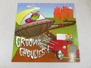PUNK-GROOVY GHOULIES-WORLD CONTACT DAY-US LOOKOUT BLUE VINYL LP + INSERT