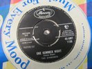 THE DIAMONDS ONE SUMMER NIGHT 1961 MERCURY 45-AMT 1156  EXCELLENT  RARE