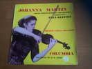 Blue Gold 33CX 1165 Johanna Martzy Brahms Violin Concerto in D Major LP