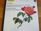 Clara Haskil Arthur Grumiaux 1970's Philips LP Mozart Sonatas for Piano & Violin