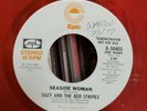 Suzy and The Red Stripes Rock 45 Seaside Woman Epic 8-50403 Promo Red Vinyl
