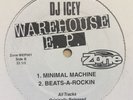 DJ Icey Warehouse E.P. Breaks Breakbeat Florida Vinyl Record LOVE  COME ON BABY