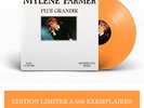 PRIX PROVISOIRE   MYLÈNE FARMER - MAXI VINYLE - PLUS GRANDIR LIVE - ORANGE