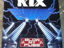 KIX Blow My Fuse LP 1988 Atlantic Records Hair/Glam Metal Hard Rock