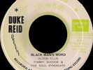 ALTON ELLIS - BLACK MAN'S WORD - DUKE REID TREASURE ISLE MINT PRESS REGGAE 45 7