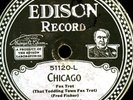 STEVEN'S TRIO Chicago / KAPLAN'S MELODISTS Open your Arms EDISON RECORD    S463