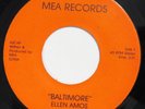 ELLEN AMOS Baltimore / Walking With You MEA original 45 1980 TORI 7” HEAR