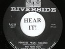 The Four Tops NORTHERN 45 (Riverside 4534) Pennies From Heaven /Where You Are M-