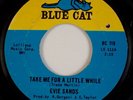 EVIE SANDS: Take Me For A Little While BLUE CAT Northern Soul 45 NM- Hear