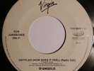 D'angelo Untitled  (How does it feel) / Left and right  45rpm record 7