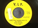 MICKEY McCULLERS - WHO YOU GONNA rare US 1964 STOCK COPY / NORTHERN SOUL MOTOWN