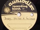 garage 45 acetate UNKNOWN Baby You're A Swinger, Heart Full Of Love?? xover soul