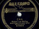 BLUES 78 : ROBERT LEE MCCOY (NIGHTHAWK) / WASHBOARD SAM ON BLUEBIRD STAFF B-7440