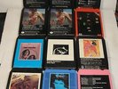 12 rock 8-track tapes: Zappa, Beefheart, Roxy, Lou Reed, Rundgren &c