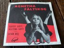 Agnetha Fältskog Slutet Gott 45 rpm  Cupol  45 rpm  rare + PS EX 1968