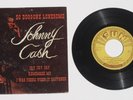 JOHNNY CASH: SO DOGGONE LONESOME - COUNTRY SUN EP PICTURE SLEEVE + 45rpm