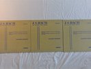 JACQUES DUMONT  ' J.S BACH, LES OEUVRES POUR VIOLON ' BELVEDERE 1ST, LIMITED ED