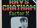 RHYS CHATHAM: Factor X MOERS MUSIC Avant Garde Electronic Vinyl LP NM