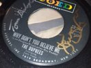 Duprees Rare 45 Record 1962 coed