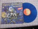 IRON MAIDEN LIVE AFTER DEATH VOL 1 RARE COLOMBIA BLUE VINYL